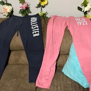 2 Pairs Small Hollister Pants